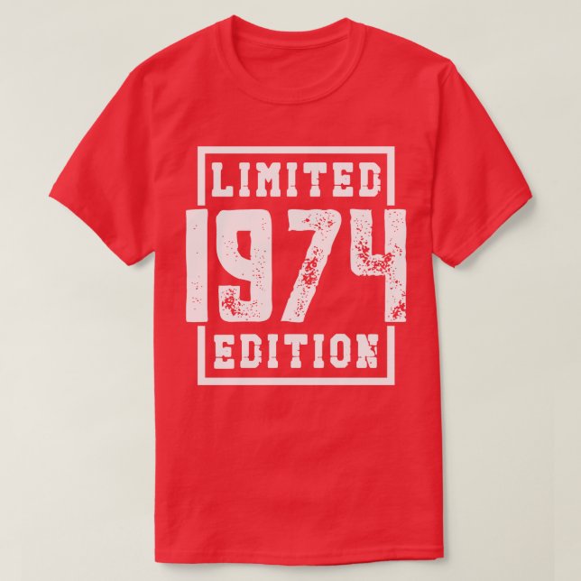 1974 Limited Edition T-Shirt (Design Front)
