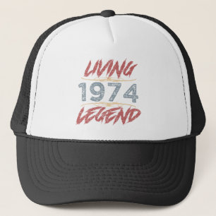 1974 Living Legend 50th Birthday Trucker Hat