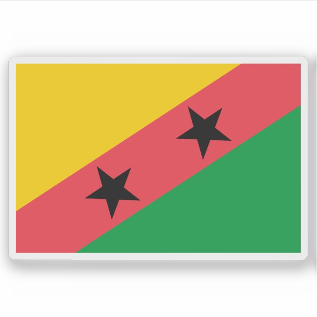 1974 São Tomé and Príncipe flag proposal #7 (Front)