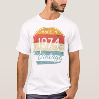 1974 Vintage Birthday T-Shirt