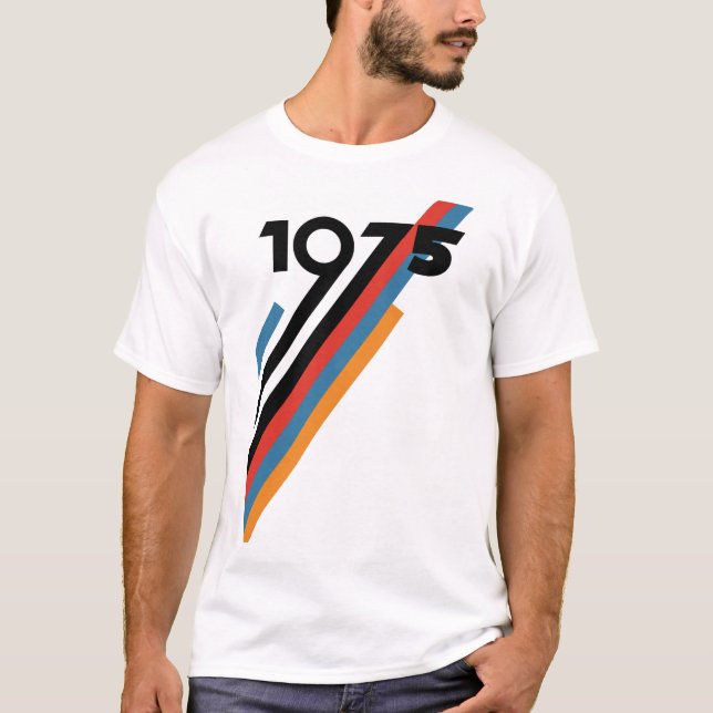 1975 Birthday T-shirt (Front)