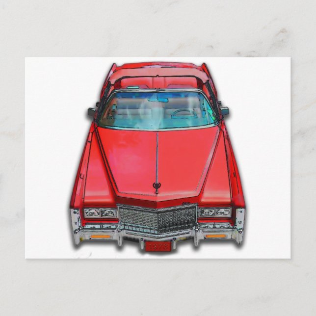 1975 Cadillac Eldorado Postcard (Front)