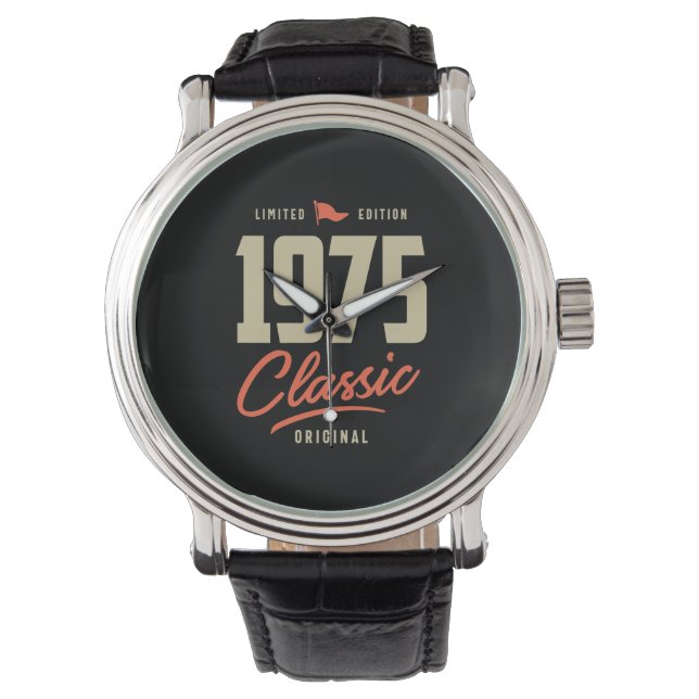 1975 Classic Birthday Gift Watch (Front)