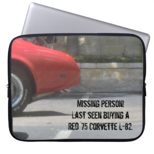 1975 Corvette Lap-Top Cover