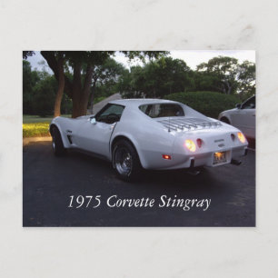 1975 Corvette Postcard