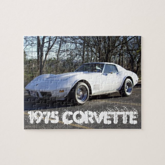 1975 Corvette Stingray Puzzle (Horizontal)