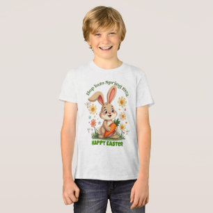 1975 Retro Spring Bunny Tri-Blend Shirt