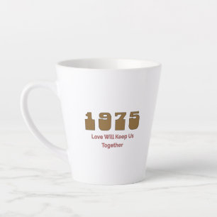 1975 Top Song By Year Latte Mug