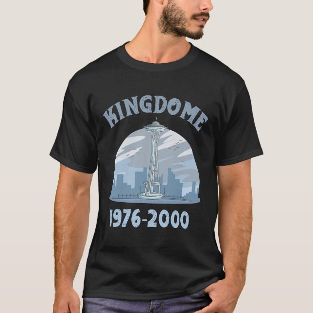 1976-2000 Seattle Kingdome T-Shirt (Front)