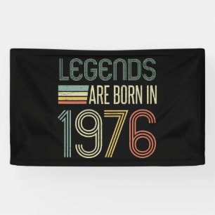 1976 50th Birthday Legends Banner