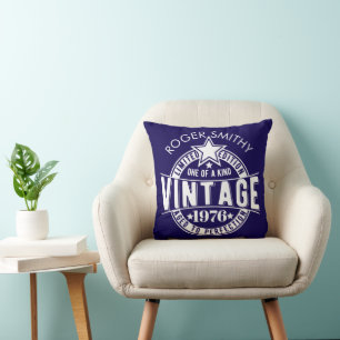 1976 50th Birthday Vintage Aged to perfection Cushion