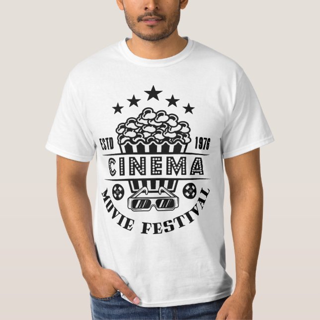 1976 CINEMA: Movie Festival T-Shirt (Front)