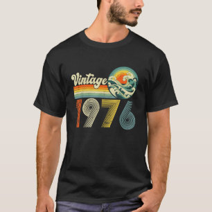 1976 Classic Men Women Born in 1976 Birthday T-Shirt