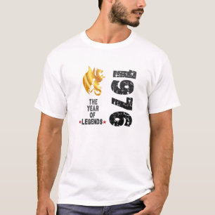 1976 Year Of Birth, 1976 Year Of Legends, Birthday T-Shirt