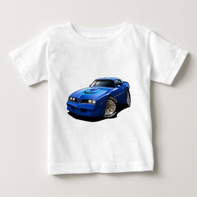 1977-78 Trans Am Blue Baby T-Shirt (Front)