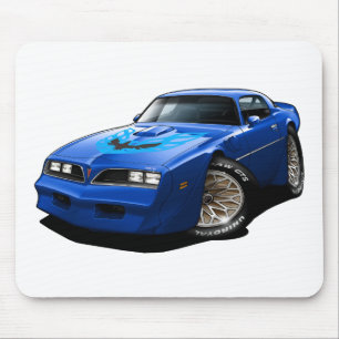 1977-78 Trans Am Blue Mouse Pad