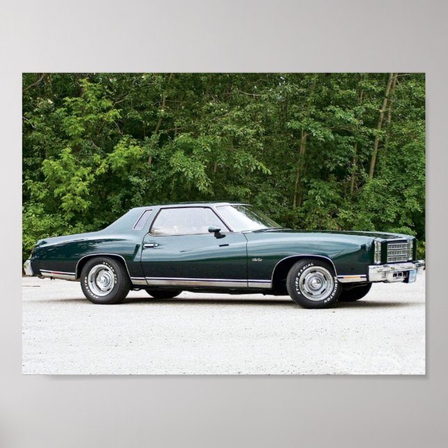 1977 Chevrolet/Chevy Monte Carlo Poster (Front)