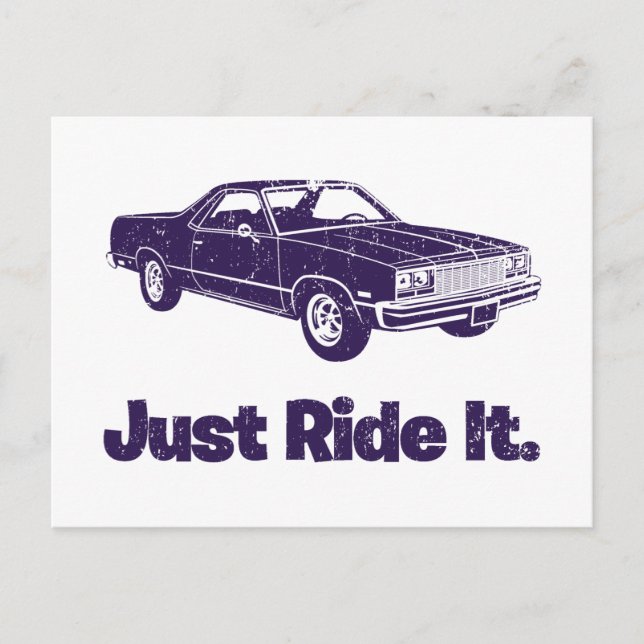 1977 Chevrolet El Camino Postcard (Front)