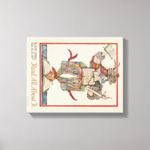 1977 Children's Book Week Canvas Print