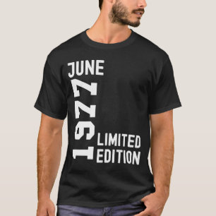 1977 June  Happy Birthday Party T-Shirt