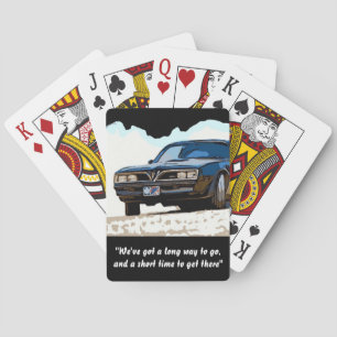 1977 TRANS AM PLAYING CARDS