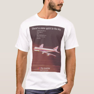 1977 vintage style Airliner poster T-Shirt