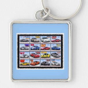 1978-2013 Special Edition Corvette Montage Key Ring