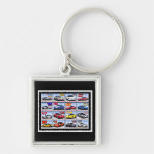 1978-2013 Special Edition Corvette Montage Key Ring