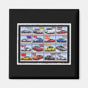 1978-2013 Special Edition Corvette Montage Magnet
