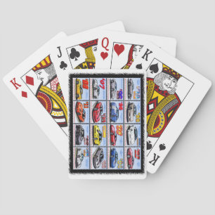 1978-2013 Special Edition Corvette Montage Playing Cards