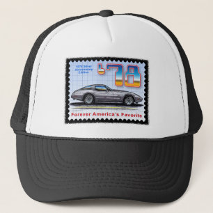 1978 Silver Anniversary Special Edition Corvette Trucker Hat