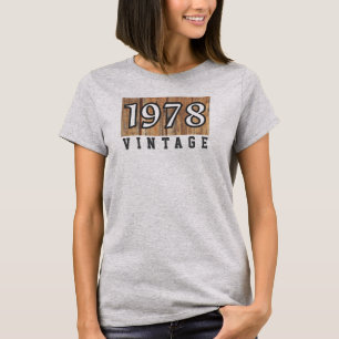 1978 Year of Birth T-Shirt
