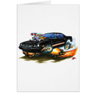 1979-81 Camaro Z28 Black-Gold Car