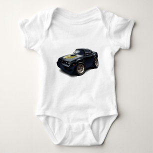 1979-81 Trans Am Black Car Baby Bodysuit
