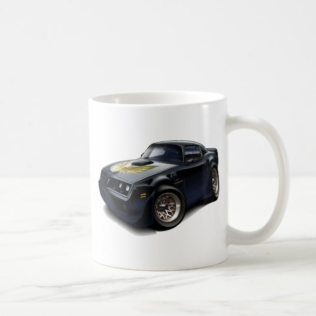 1979-81 Trans Am Black Car Coffee Mug (Right)