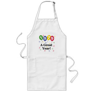 1979 A Great Year Birthday Long Apron