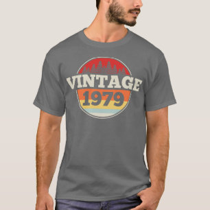 1979 Birthday Vintage 1979 Retro T-Shirt