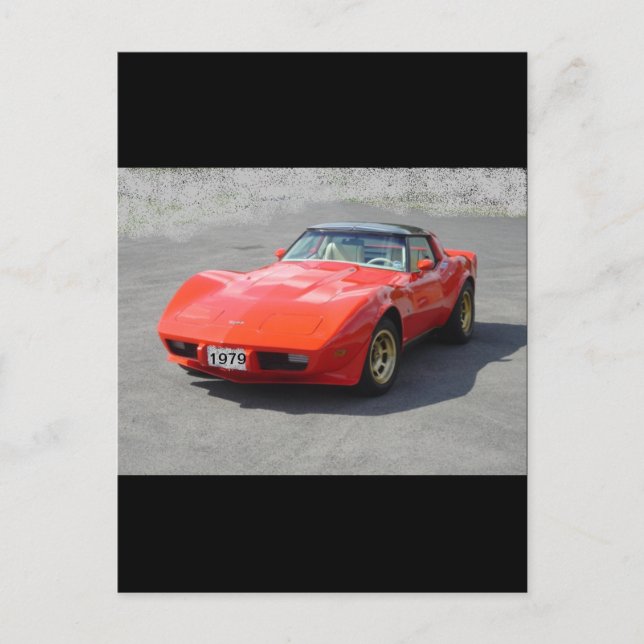 1979 Classic Cars Postcard (Front)