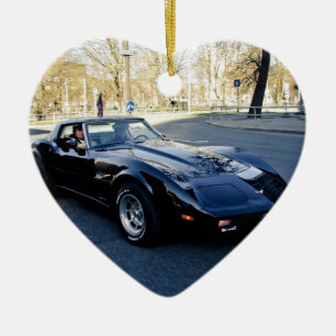 1979 Corvette Classic Sportscar Ceramic Tree Decoration