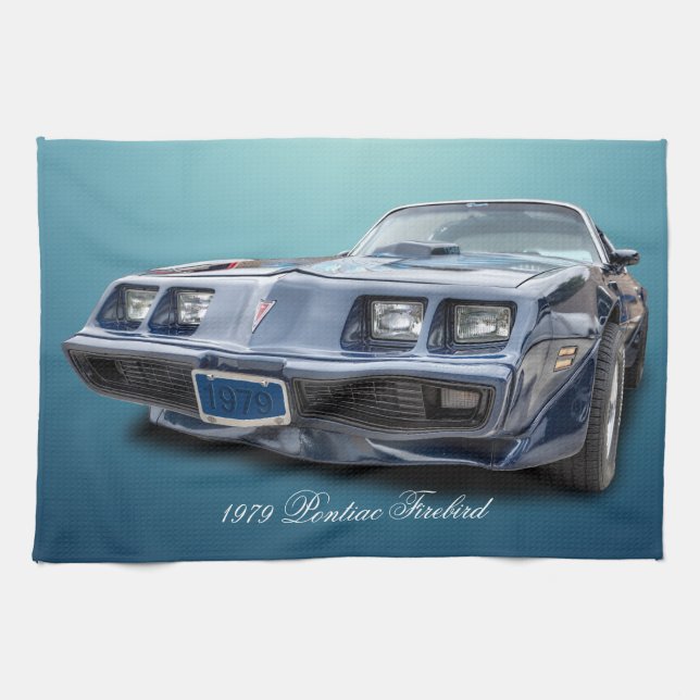 1979 PONTIAC FIREBIRD TEA TOWEL (Horizontal)