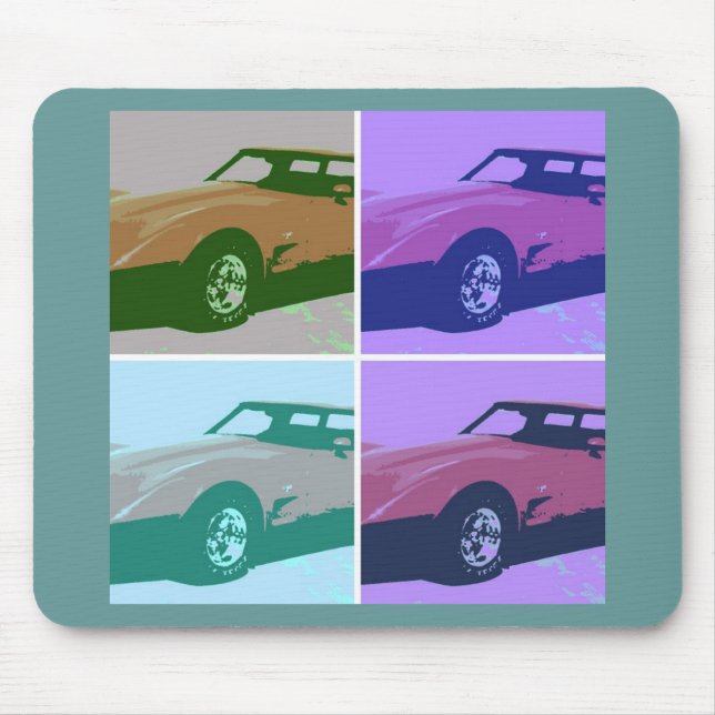 1979 Red Classic Car Mouse Pad (Front)