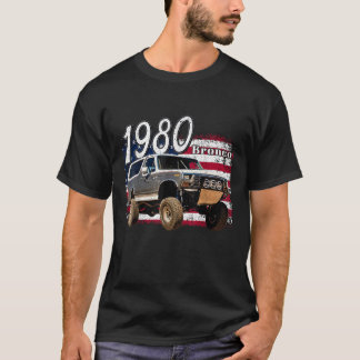 1980 80 Bronco SUV Car  T-Shirt