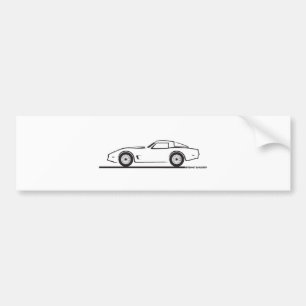 1980-82 Chevrolet Corvette Bumper Sticker