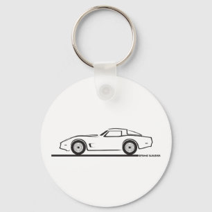 1980-82 Chevrolet Corvette Key Ring