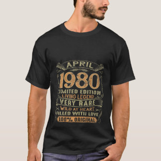 1980 birthday 42nd gift T-Shirt