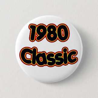 1980 Classic 6 Cm Round Badge
