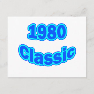 1980 Classic Blue Card