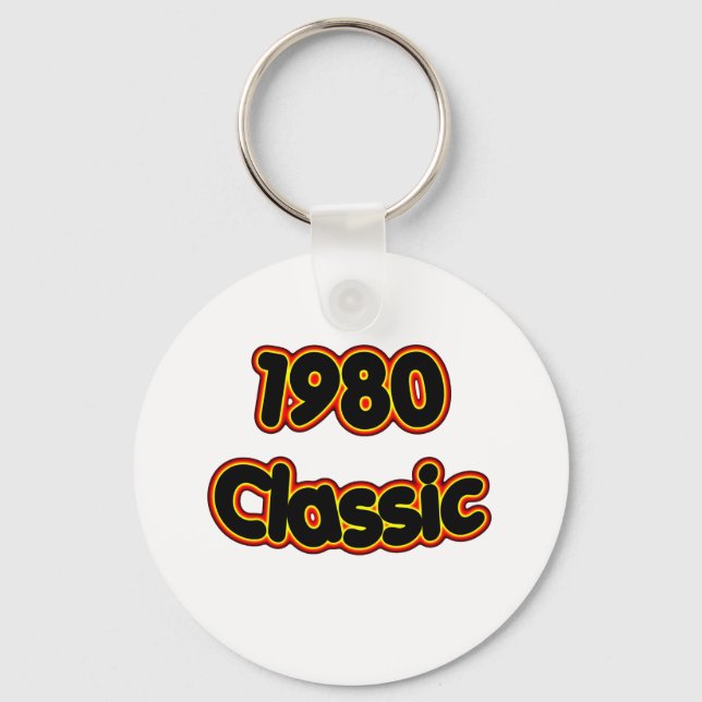 1980 Classic Key Ring (Front)