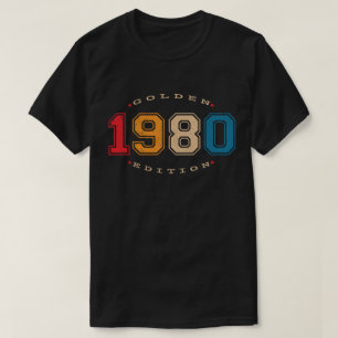 1980 Golden Edition Retro T-Shirt