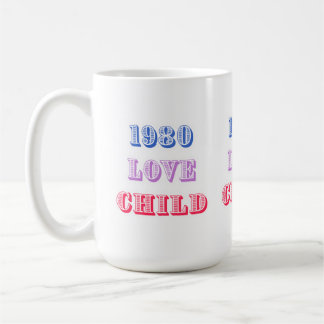1980 Love Child Coffee Mug